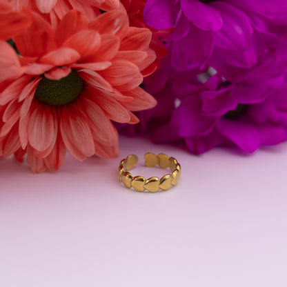 Endless Hearts ring