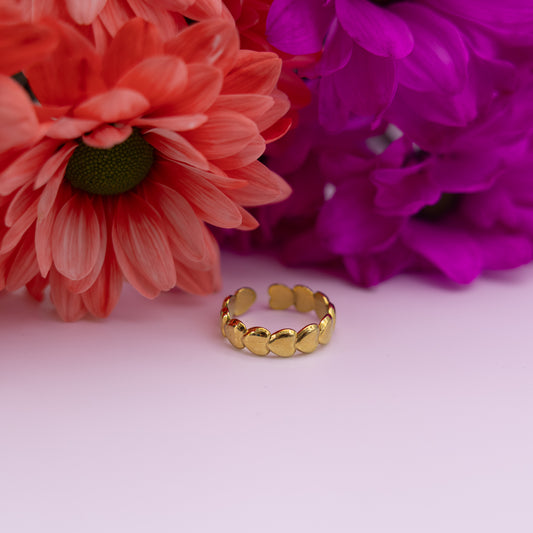Endless Hearts ring
