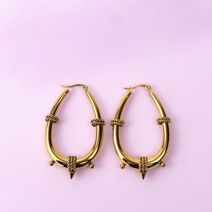 Timeless Twist Hoops