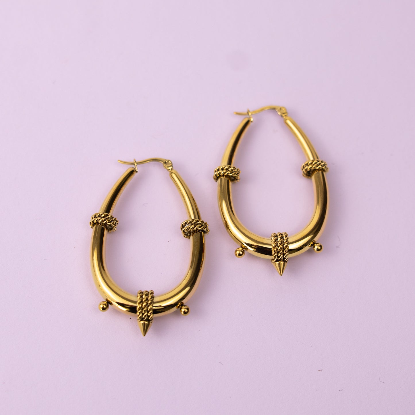 Timeless Twist Hoops