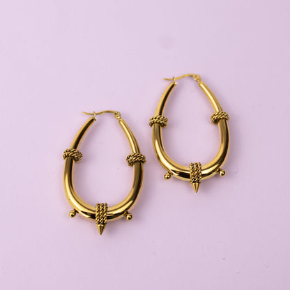 Timeless Twist Hoops