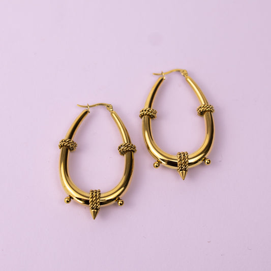 Timeless Twist Hoops
